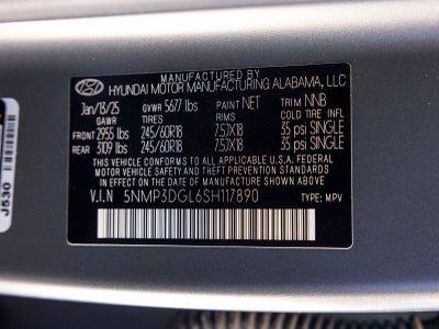 2025 Hyundai Santa Fe XRT