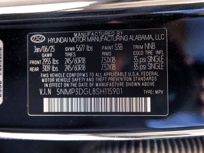 2025 Hyundai Santa Fe XRT