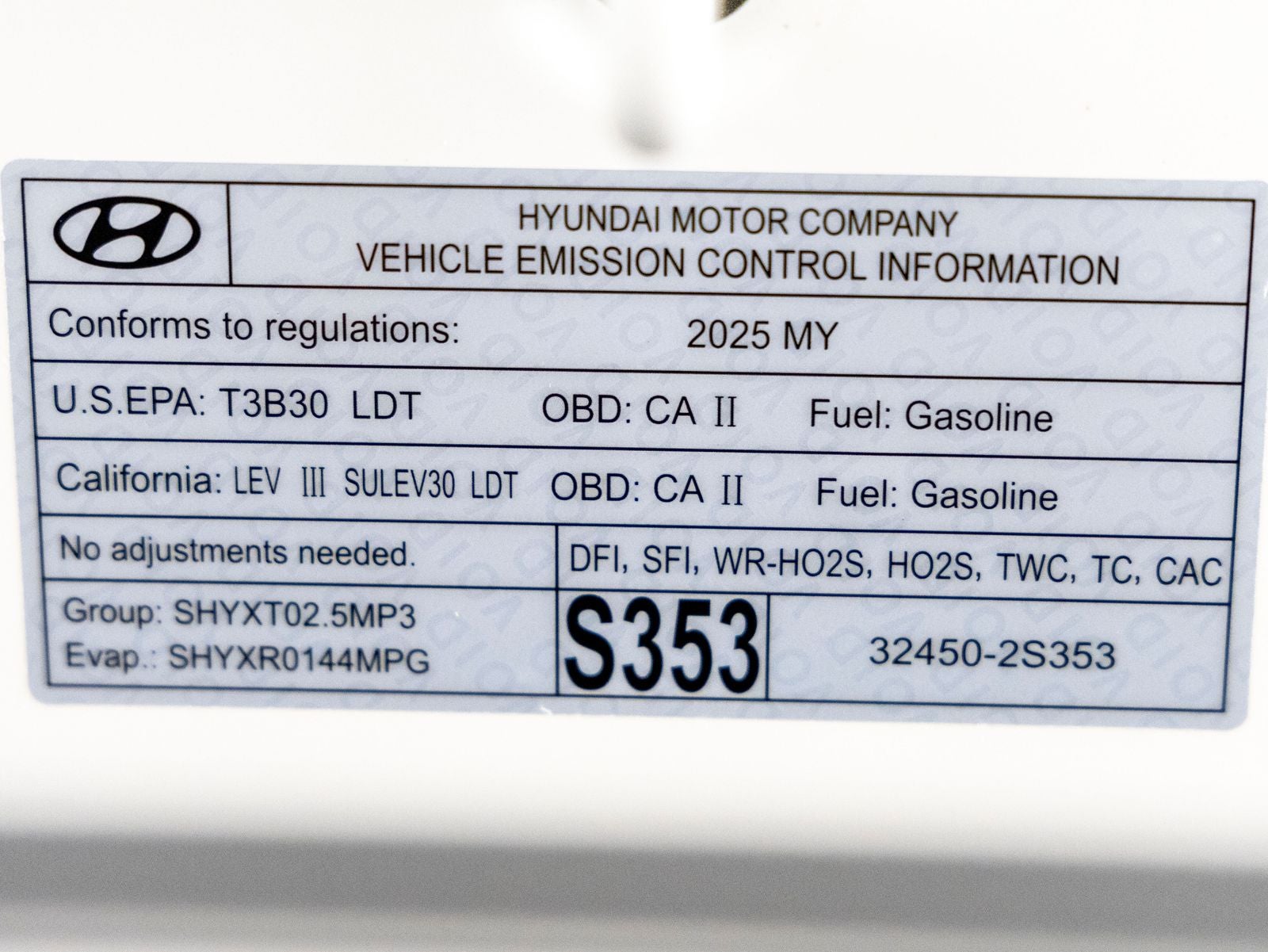 2025 Hyundai Santa Fe Calligraphy