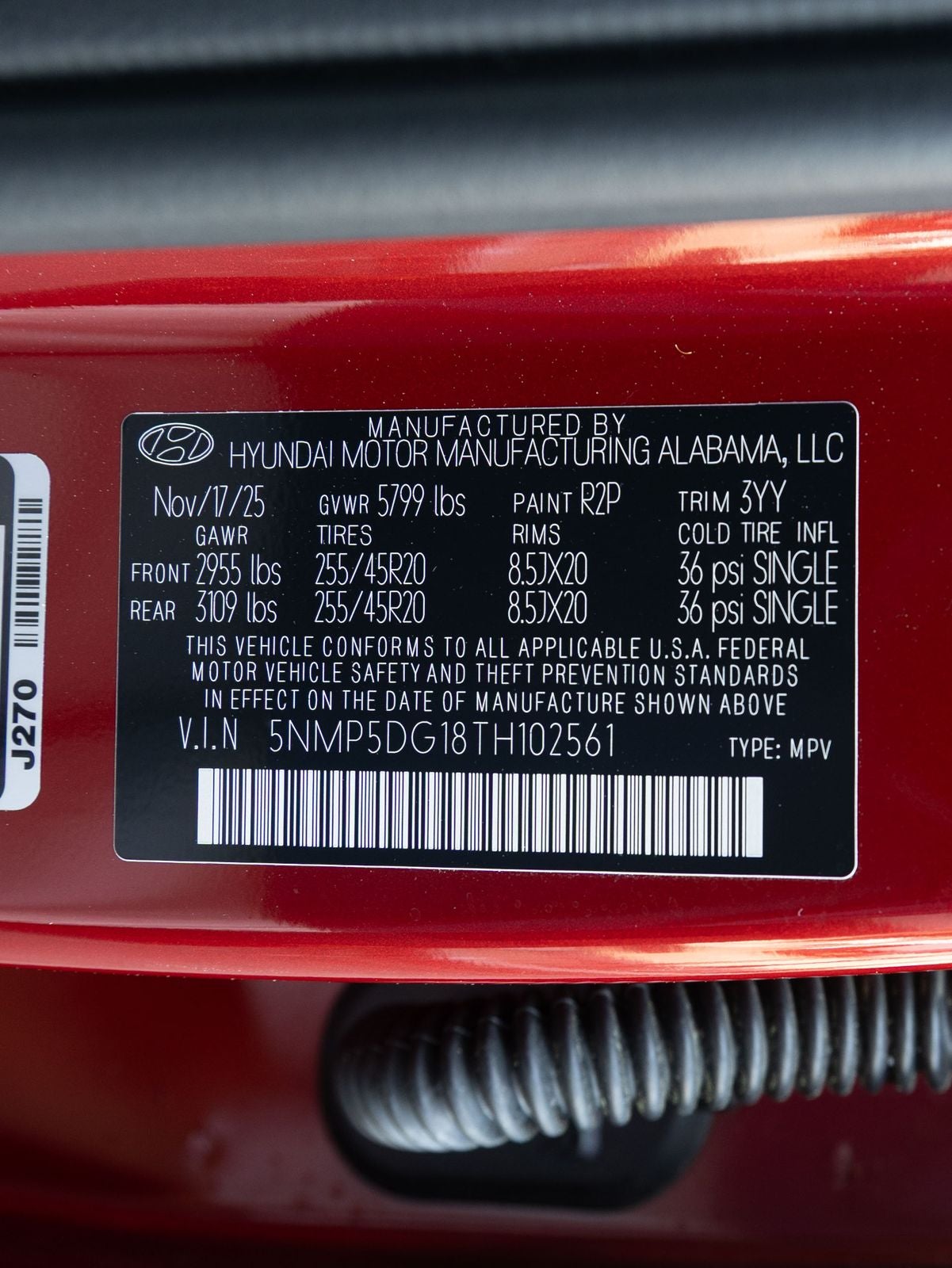 2026 Hyundai Santa Fe Hybrid Calligraphy