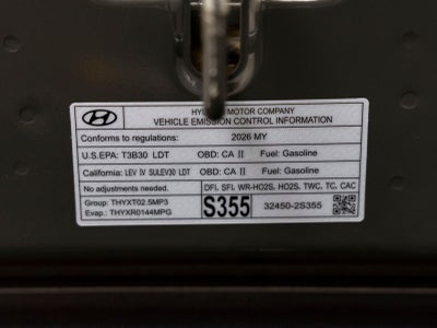 2026 Hyundai Santa Fe Calligraphy