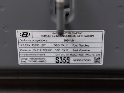 2026 Hyundai Santa Fe Calligraphy