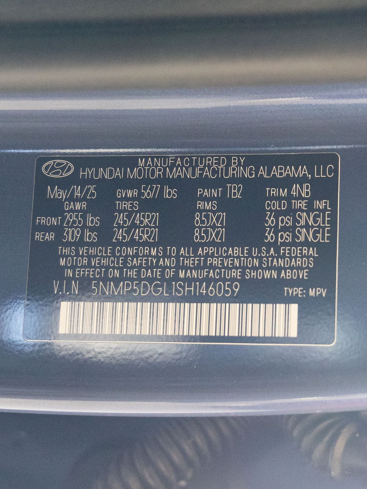 2025 Hyundai Santa Fe Calligraphy
