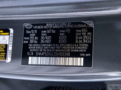 2025 Hyundai Santa Fe Calligraphy