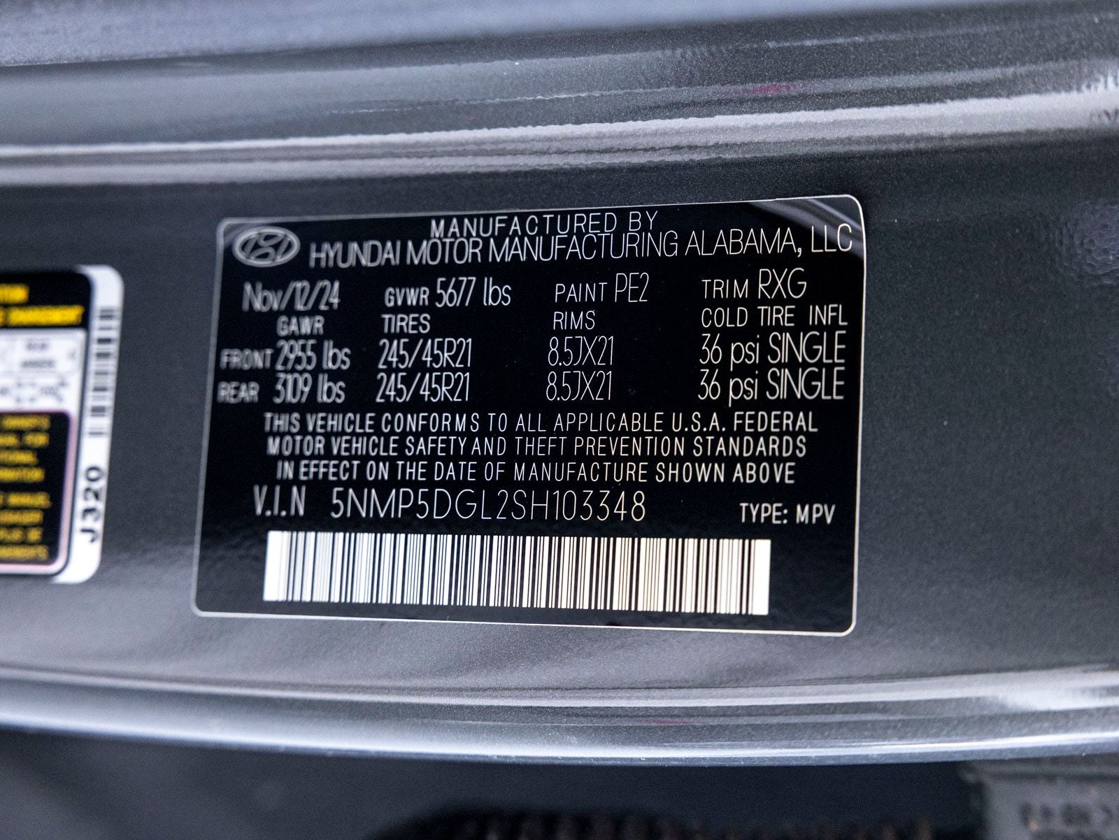 2025 Hyundai Santa Fe Calligraphy