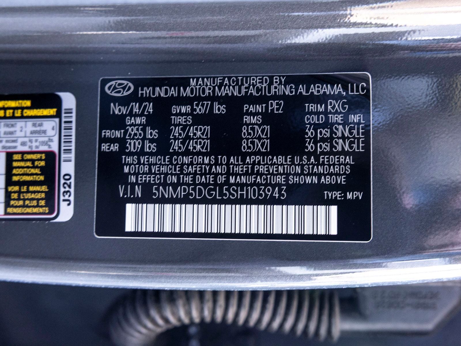 2025 Hyundai Santa Fe Calligraphy