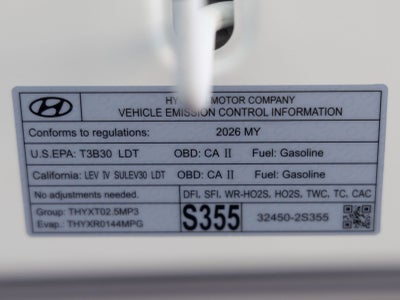 2026 Hyundai Santa Fe Calligraphy