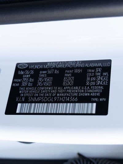 2026 Hyundai Santa Fe Calligraphy