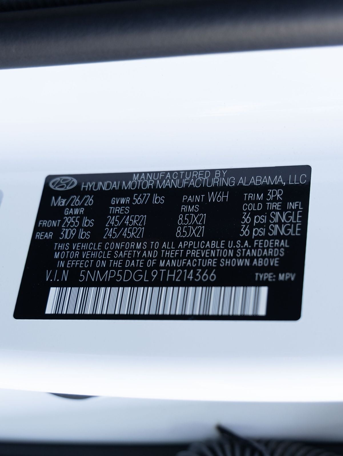 2026 Hyundai Santa Fe Calligraphy
