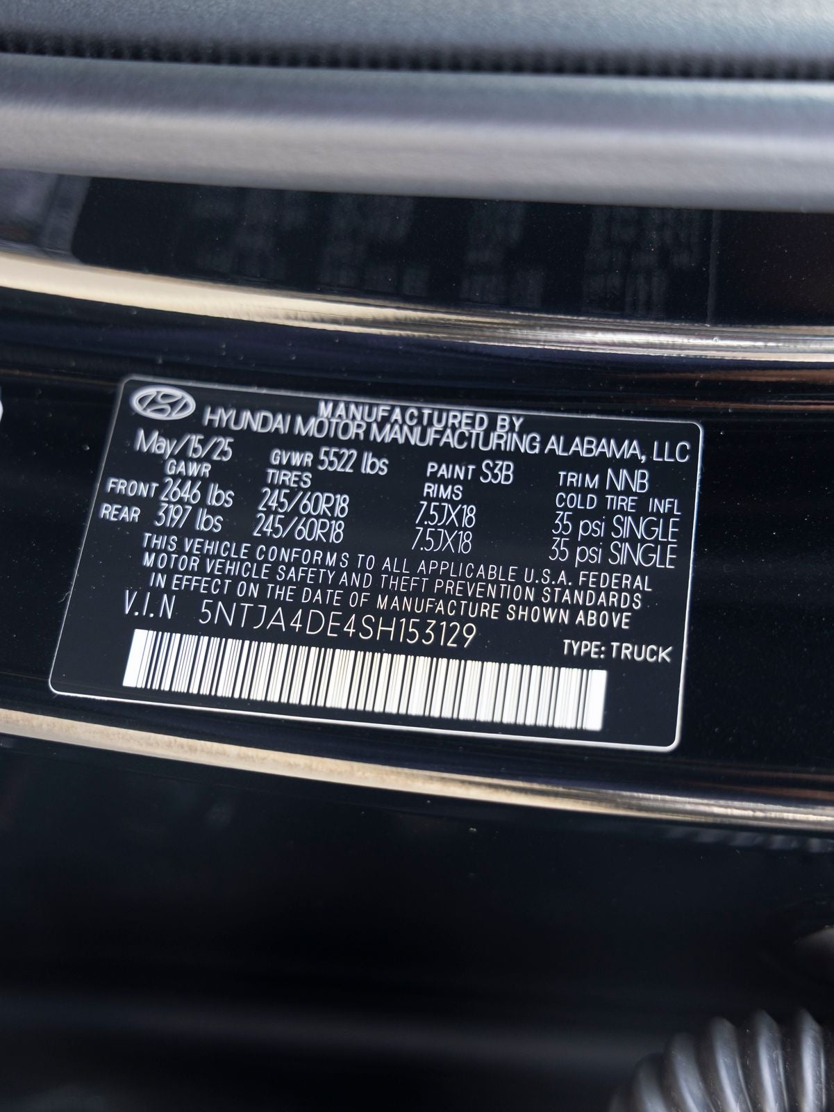 2025 Hyundai Santa Cruz SE