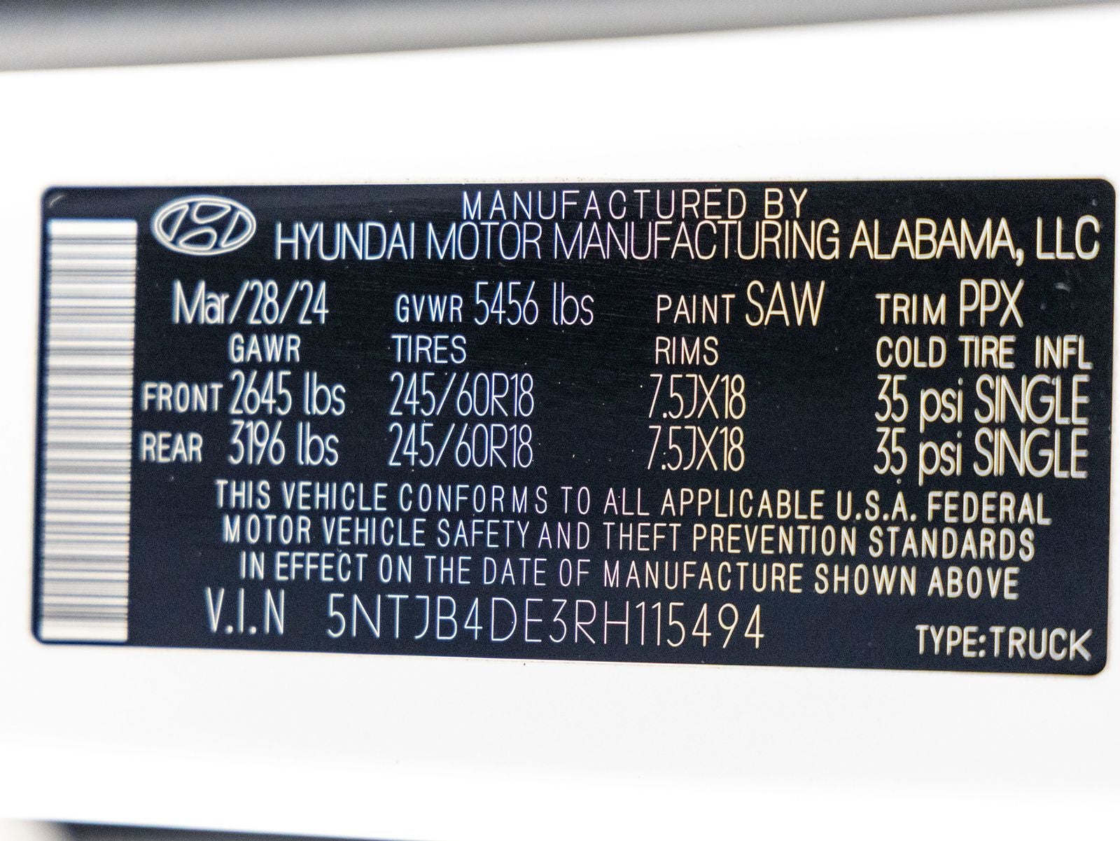 2024 Hyundai Santa Cruz SEL