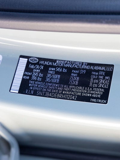 2024 Hyundai Santa Cruz SEL