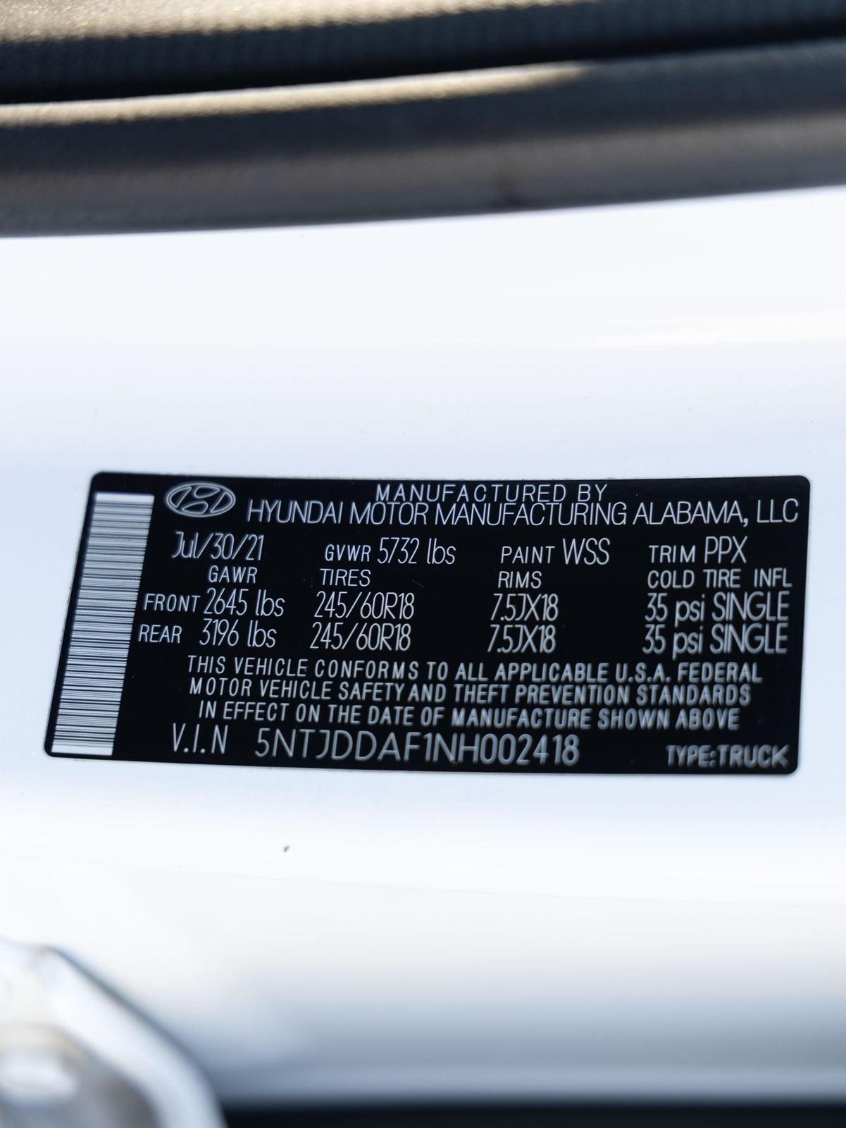 2022 Hyundai Santa Cruz SEL Premium