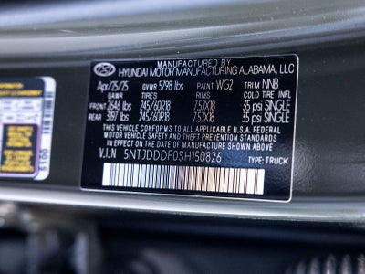 2025 Hyundai Santa Cruz XRT