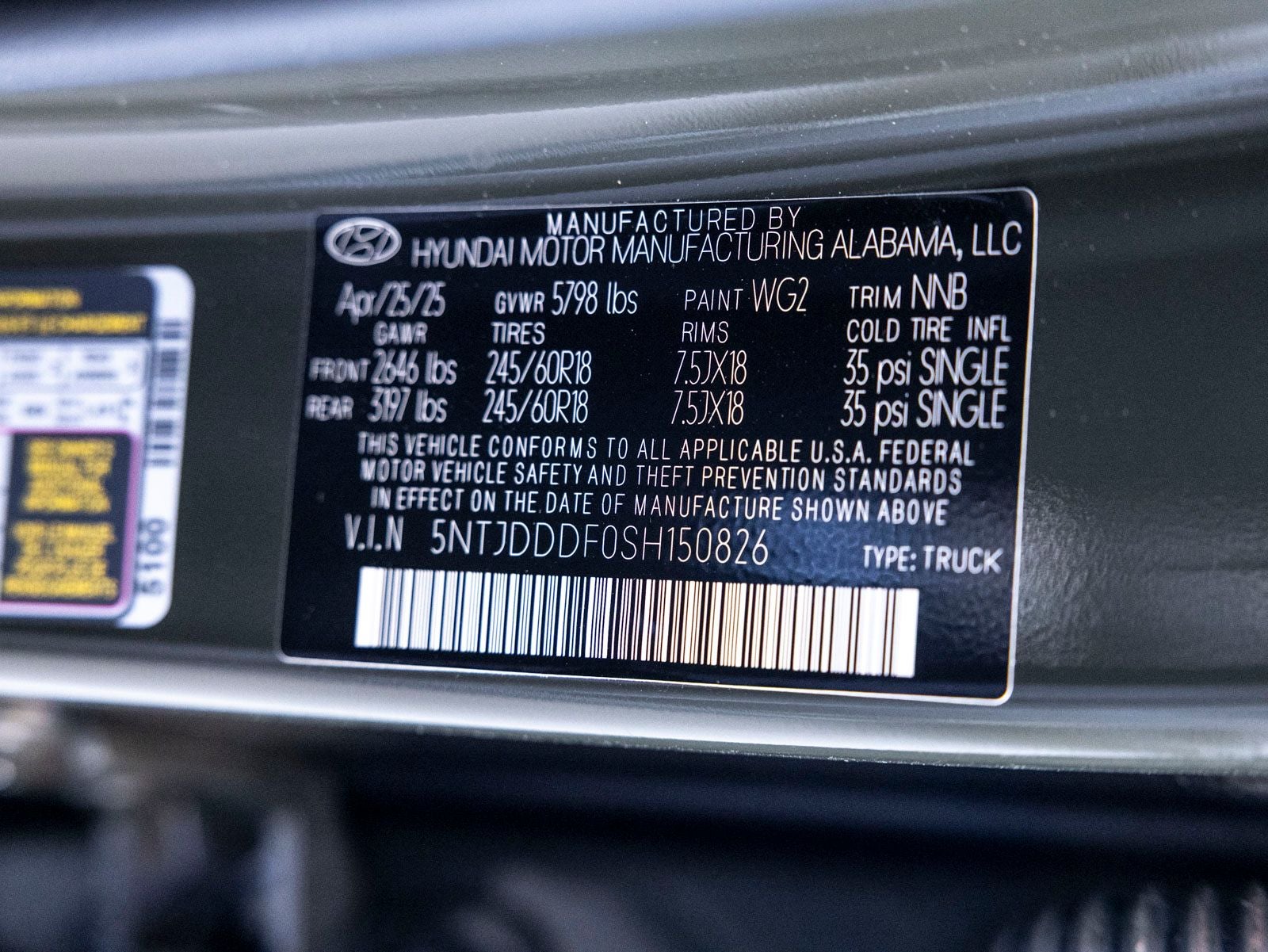 2025 Hyundai Santa Cruz XRT