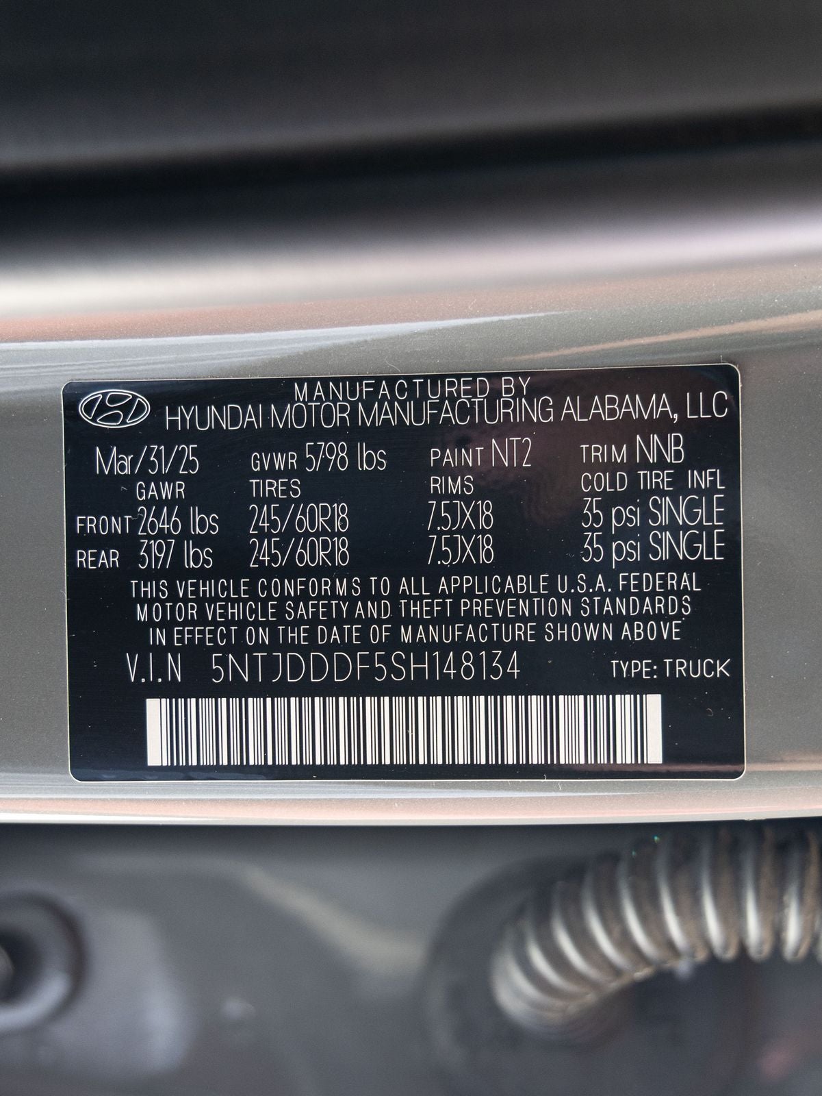 2025 Hyundai Santa Cruz XRT