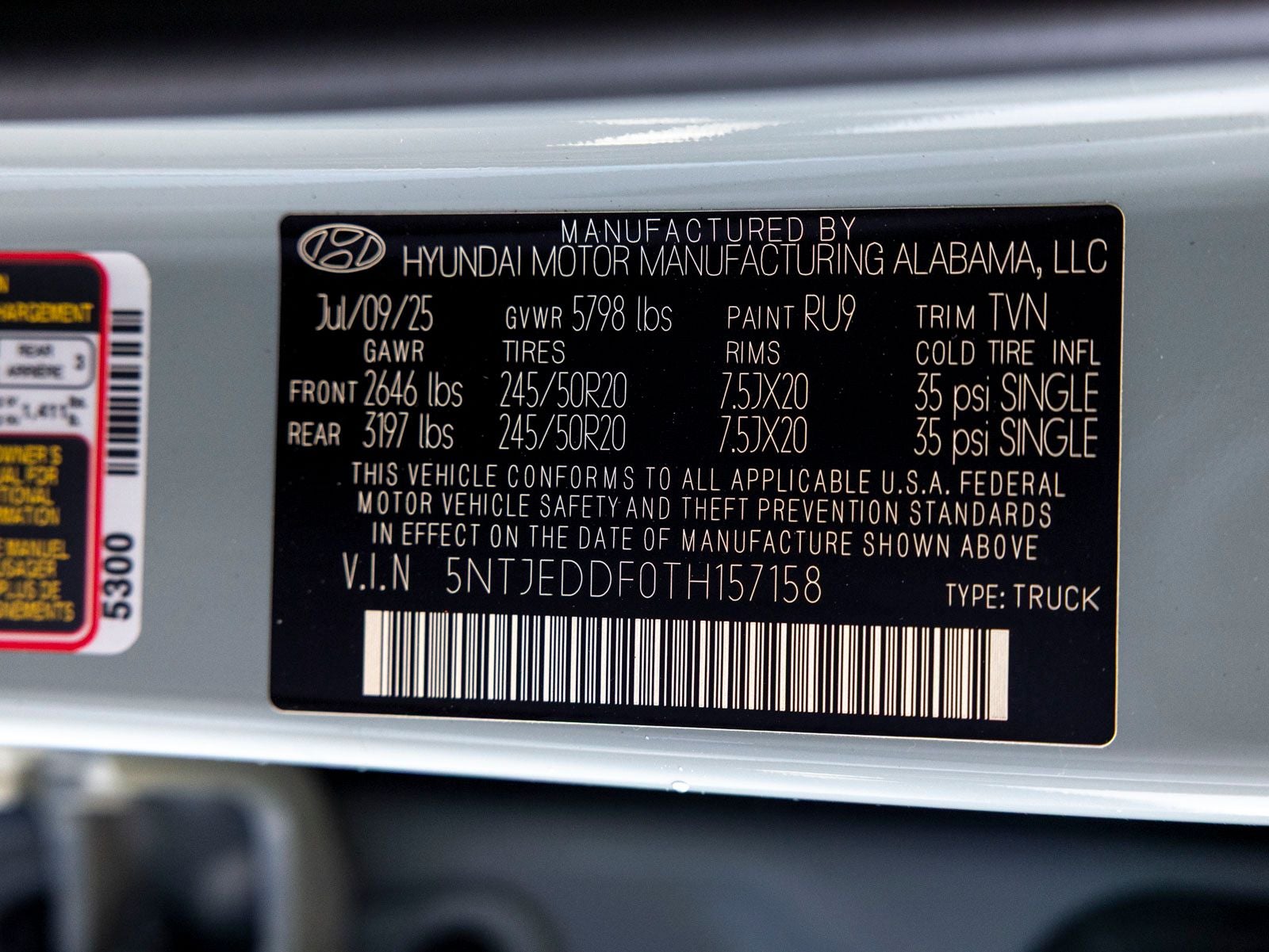 2026 Hyundai Santa Cruz Limited