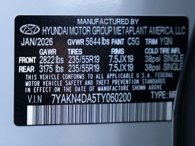 2026 Hyundai IONIQ 5 SEL