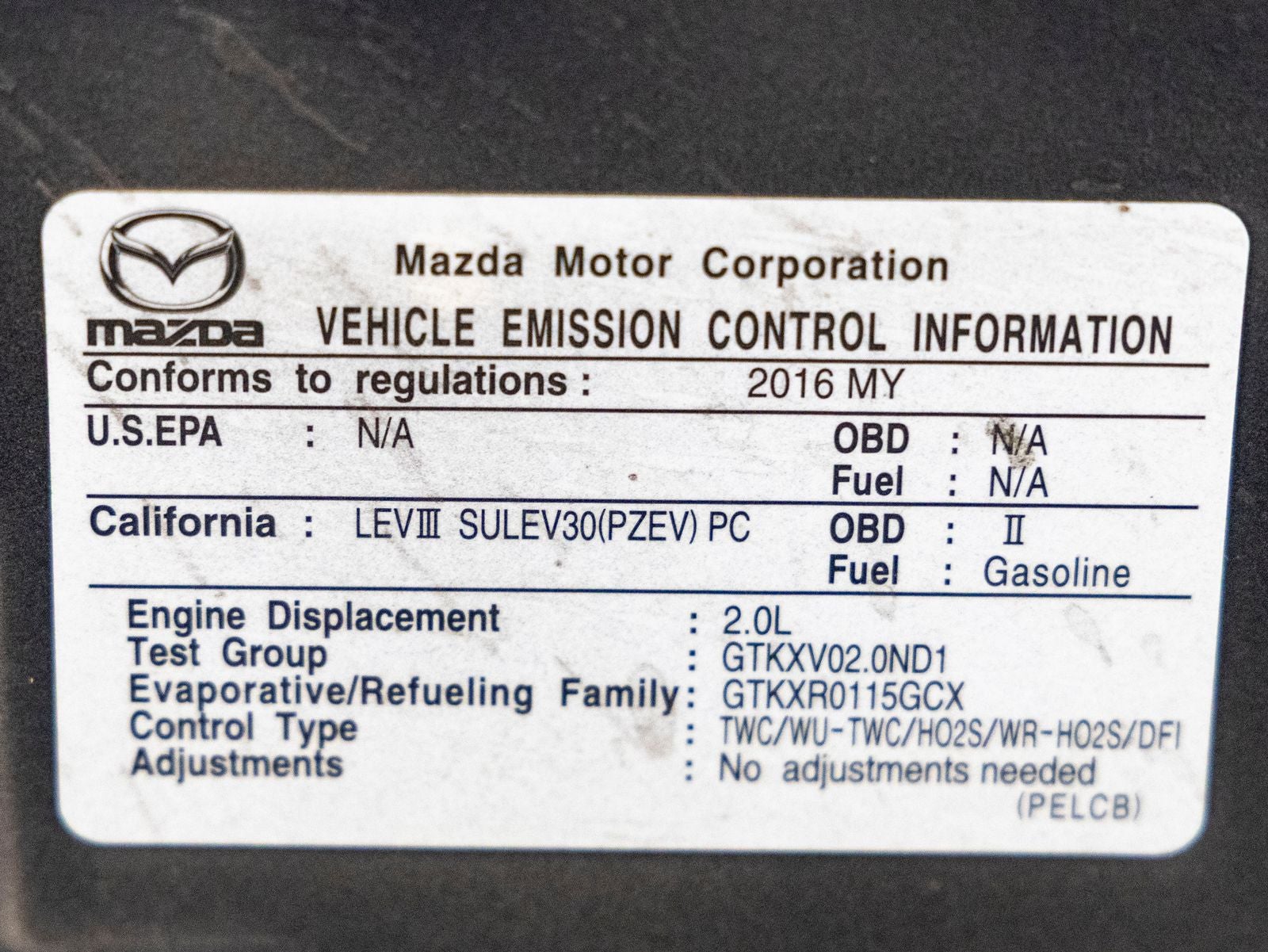 2016 Mazda Mazda3 i Touring