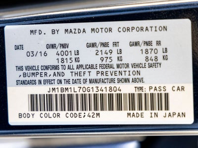 2016 Mazda Mazda3 i Touring