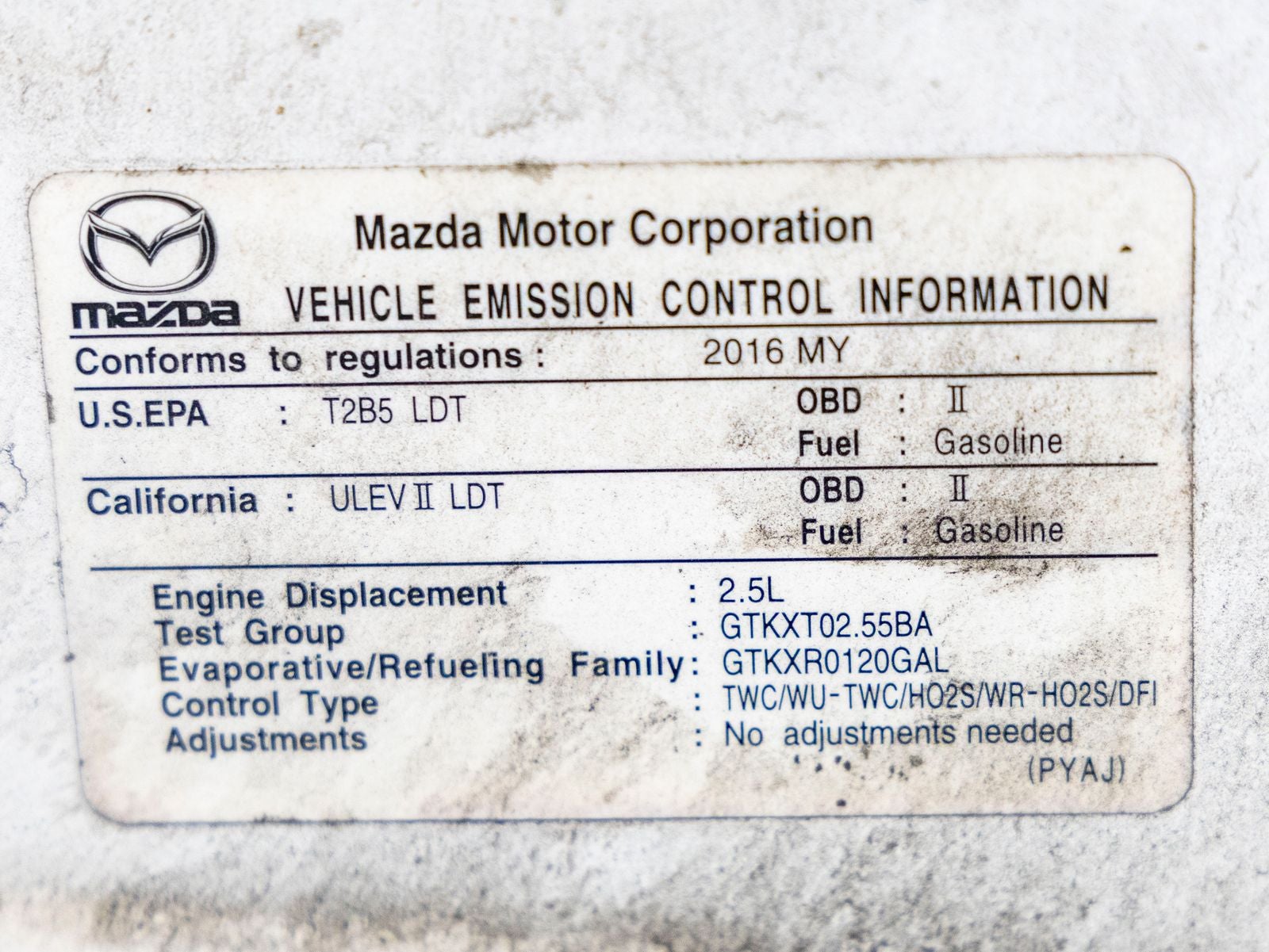 2016 Mazda Mazda CX-5 Sport