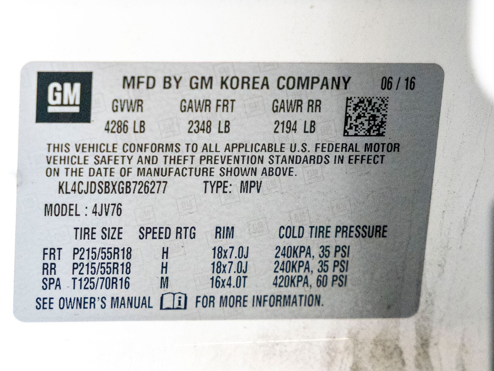 2016 Buick Encore Premium