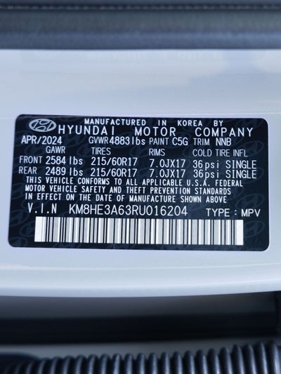 2024 Hyundai Kona Electric Limited