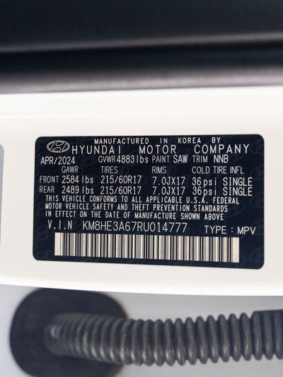 2024 Hyundai Kona Electric Limited