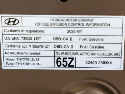 2026 Hyundai Tucson Hybrid SEL