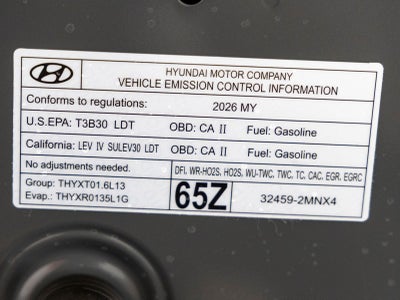 2026 Hyundai Tucson Hybrid SEL