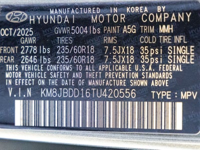 2026 Hyundai Tucson Hybrid SEL