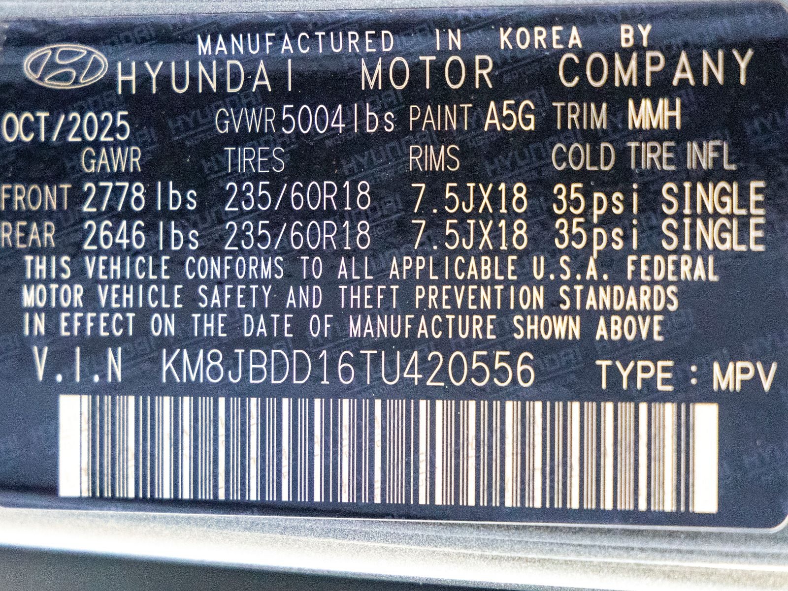 2026 Hyundai Tucson Hybrid SEL
