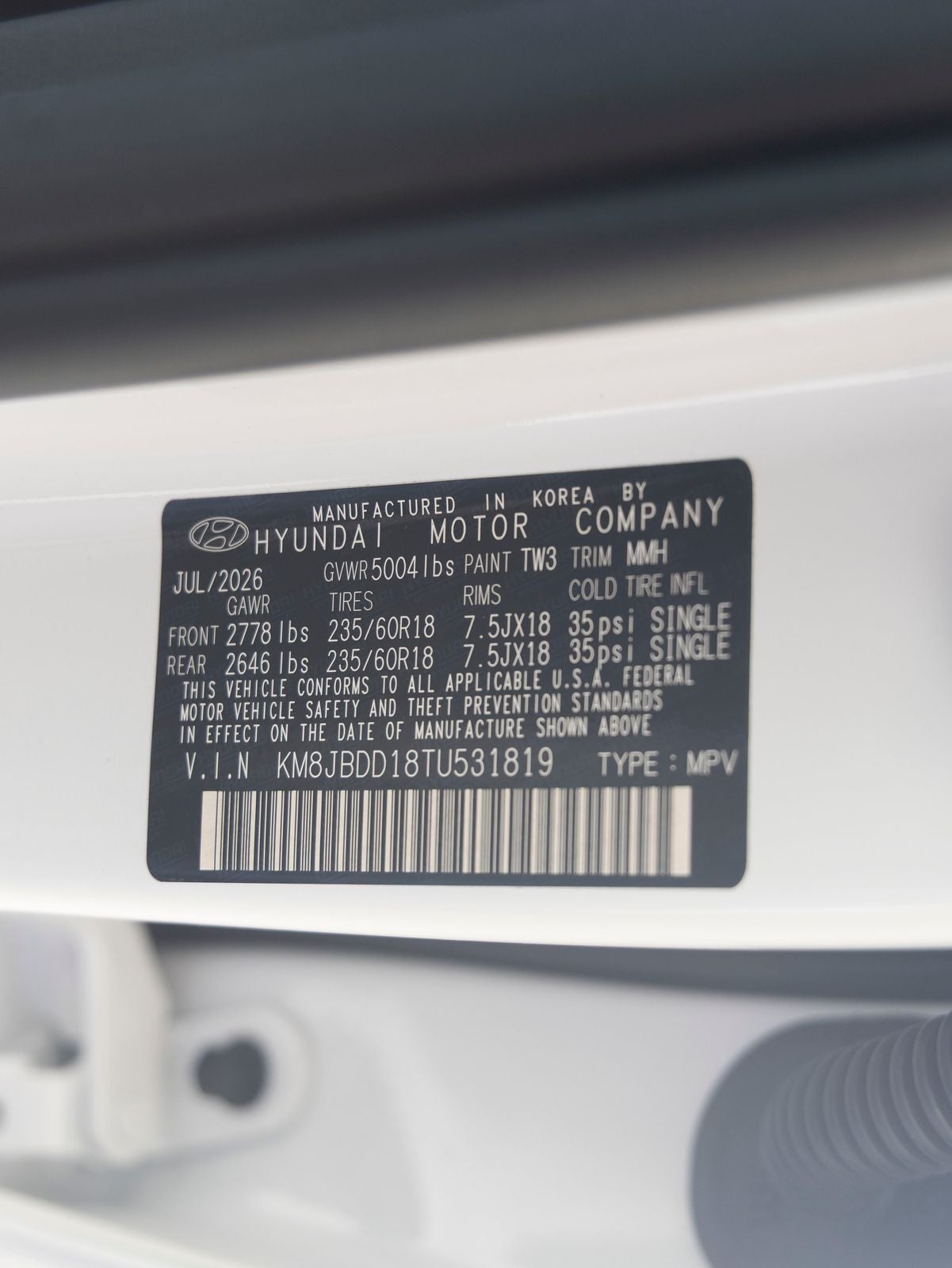 2026 Hyundai Tucson Hybrid SEL