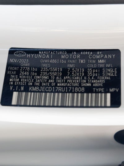 2024 Hyundai Tucson Hybrid Limited