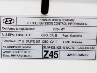 2024 Hyundai Tucson Hybrid Limited
