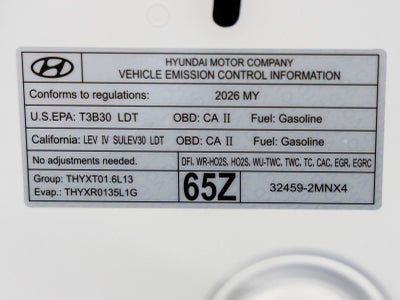 2026 Hyundai Tucson Hybrid Limited