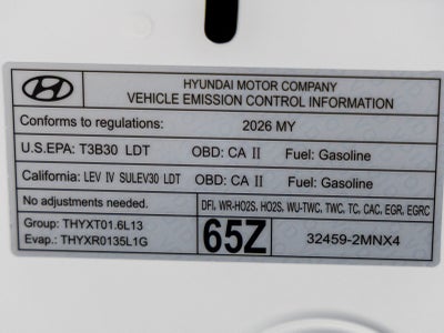 2026 Hyundai Tucson Hybrid Limited