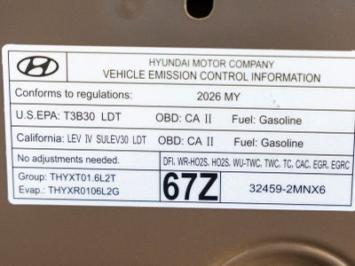 2026 Hyundai Tucson Plug-In Hybrid Limited
