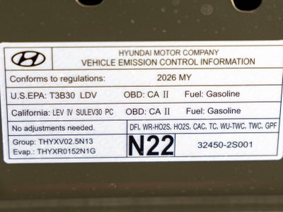 2026 Hyundai Palisade Hybrid Blue SEL Premium 8 Passenger