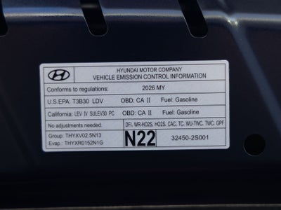 2026 Hyundai Palisade Hybrid Blue SEL Premium 8 Passenger