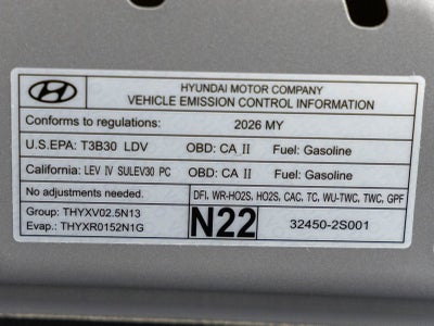 2026 Hyundai Palisade Hybrid SEL Premium 8 Passenger