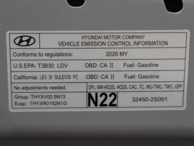 2026 Hyundai Palisade Hybrid SEL Premium 8 Passenger