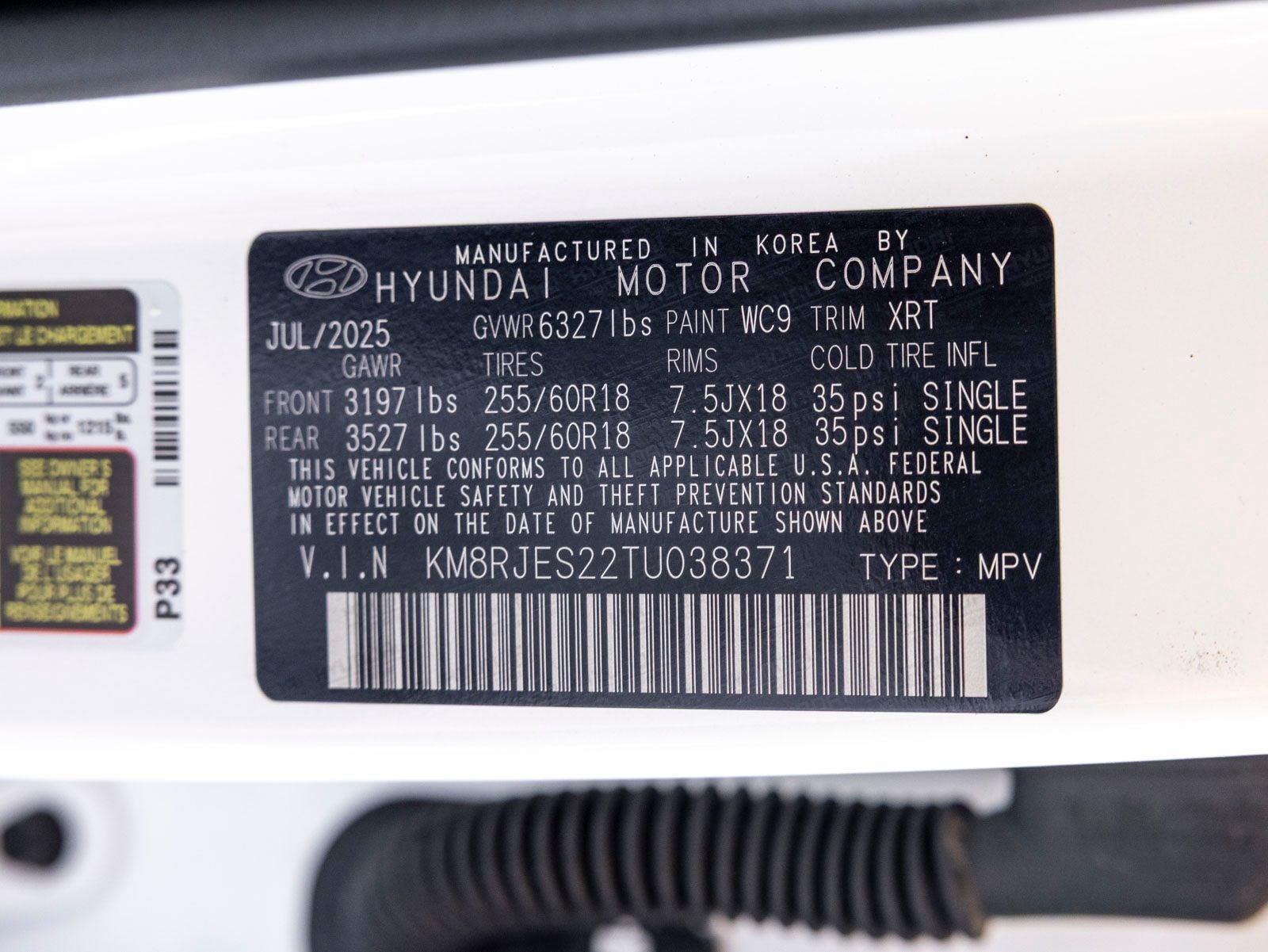 2026 Hyundai Palisade XRT Pro