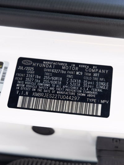 2026 Hyundai Palisade XRT Pro