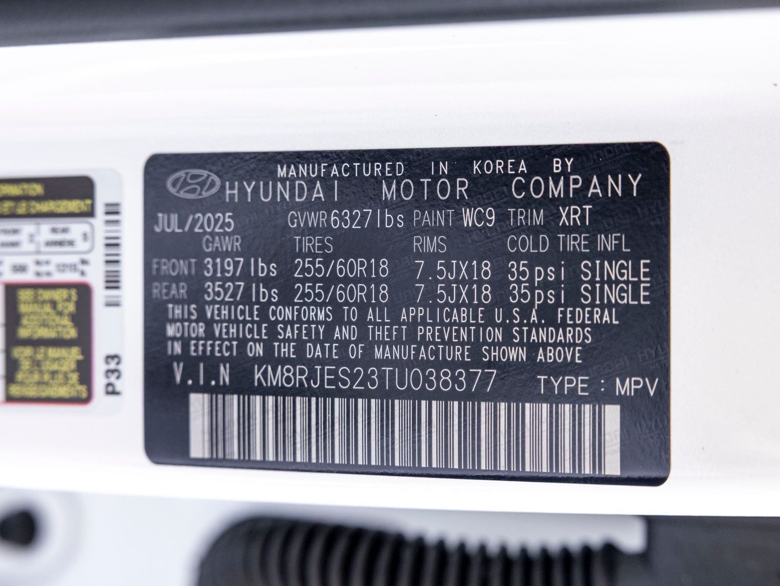 2026 Hyundai Palisade XRT Pro