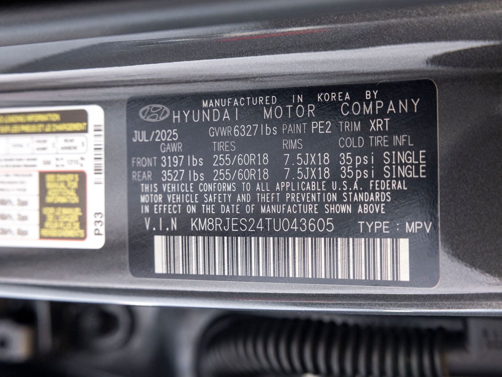 2026 Hyundai Palisade XRT Pro