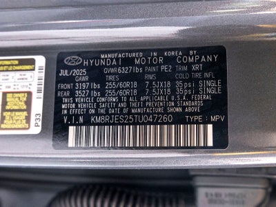 2026 Hyundai Palisade XRT Pro