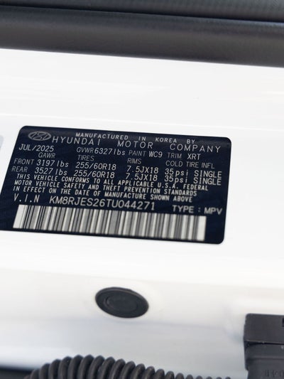 2026 Hyundai Palisade XRT Pro