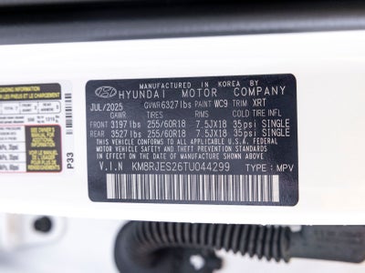 2026 Hyundai Palisade XRT Pro