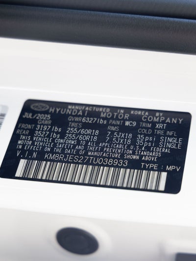 2026 Hyundai Palisade XRT Pro